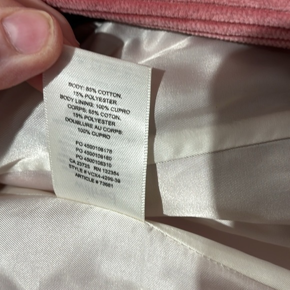 Wilfred Margaux pink corduroy blazer - Picture 12 of 12